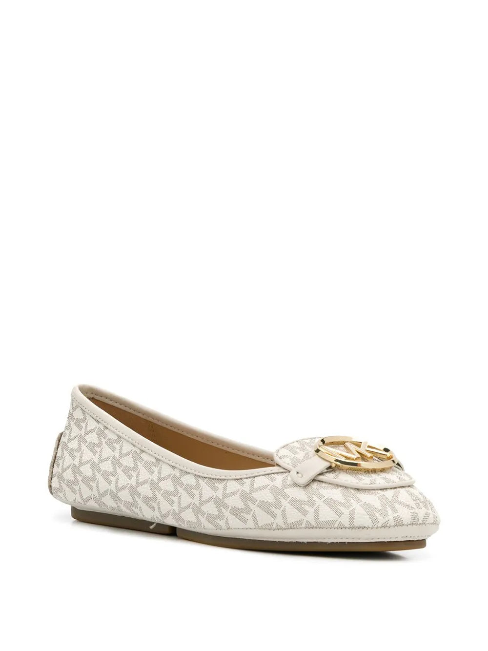 Michael Michael Kors monogram ballerina pumps