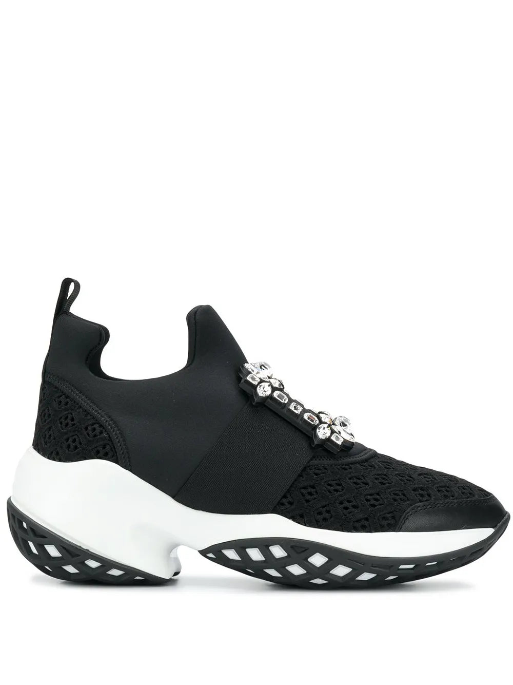 Roger Vivier embellished slip-on sneakers