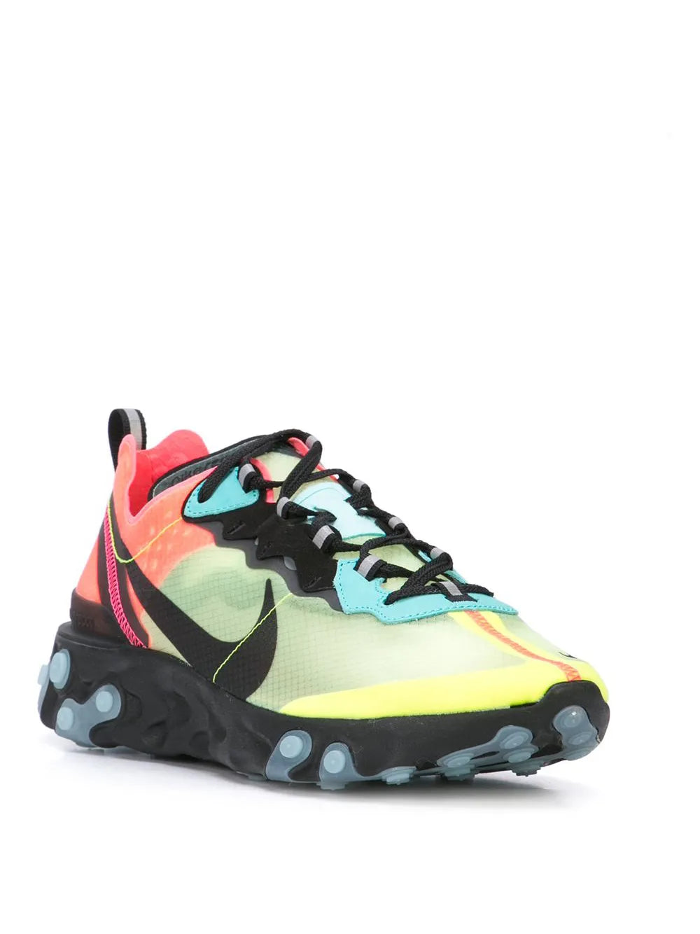 Nike React Element 87 "Volt/Racer Pink" sneakers