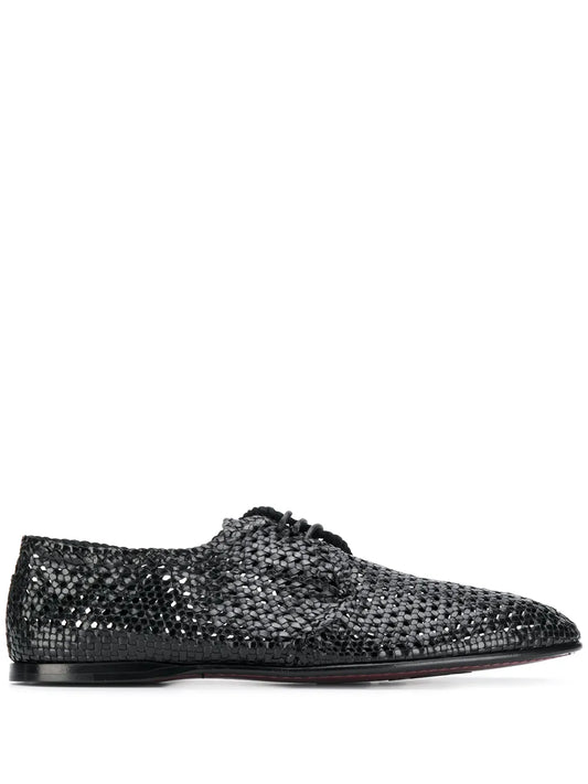 Dolce & Gabbana hand-woven Derby shoes
