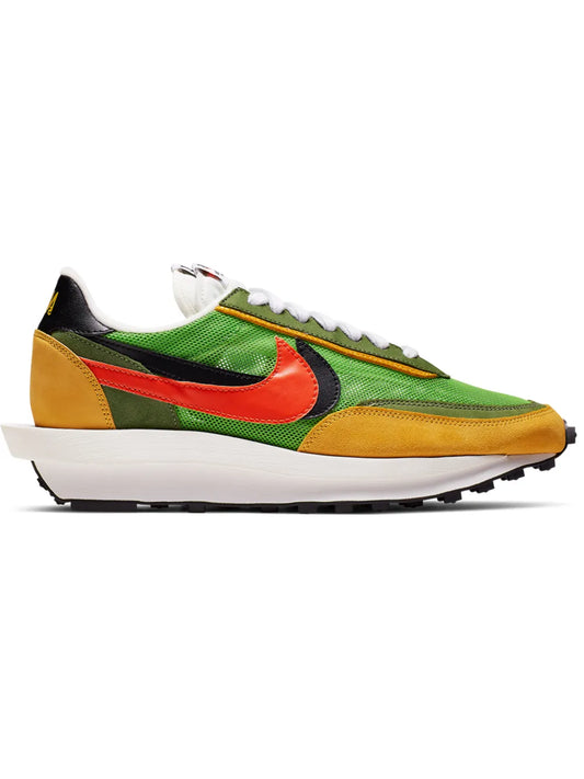 Nike x sacai LdWaffle "Green Gusto" sneakers