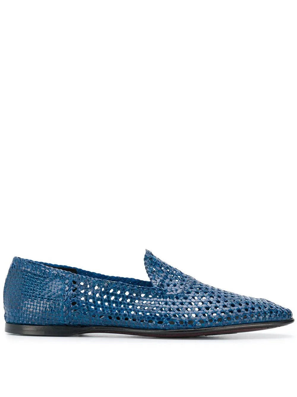 Dolce & Gabbana woven leather slippers