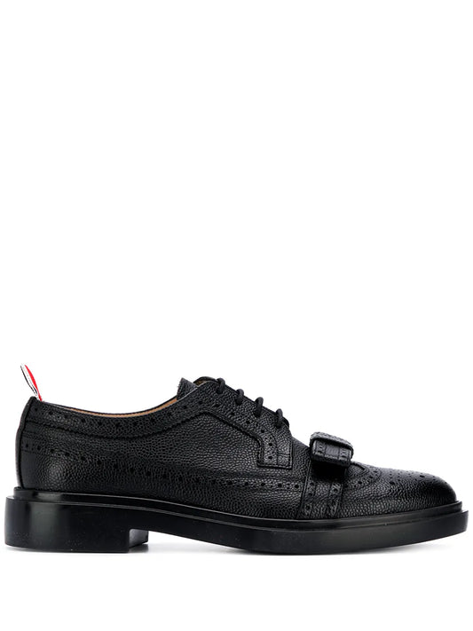 Thom Browne bow-detailing pebbled brogues