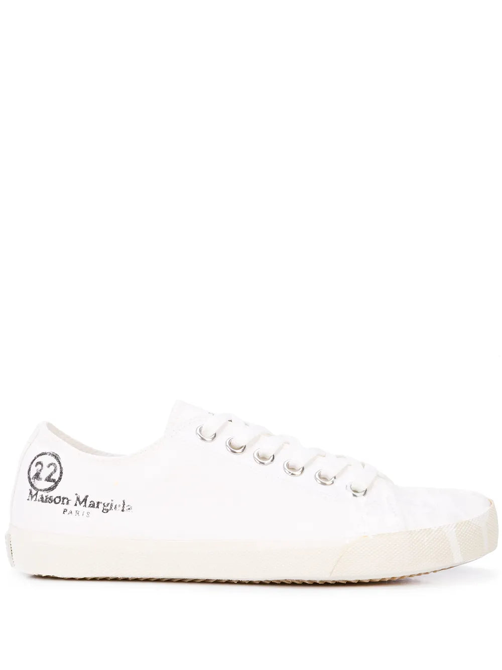 Maison Margiela Tabi paint-splatter sneakers