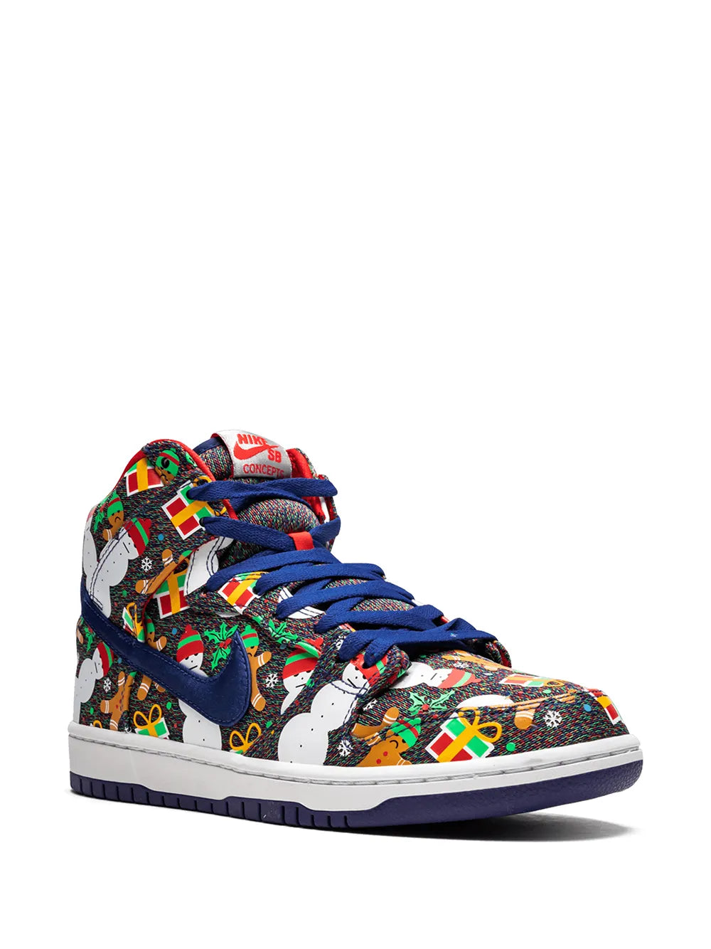 Nike SB Dunk High TRD QS "Ugly Christmas Sweater" sneakers