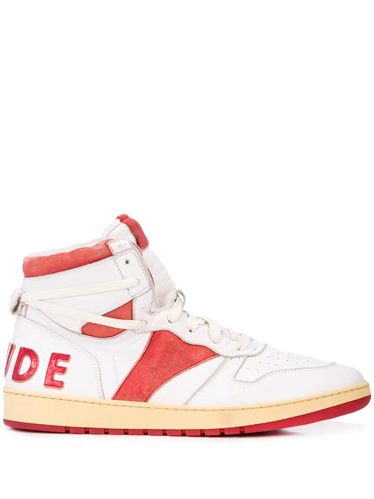 RHUDE Bball Hi-top sneakers