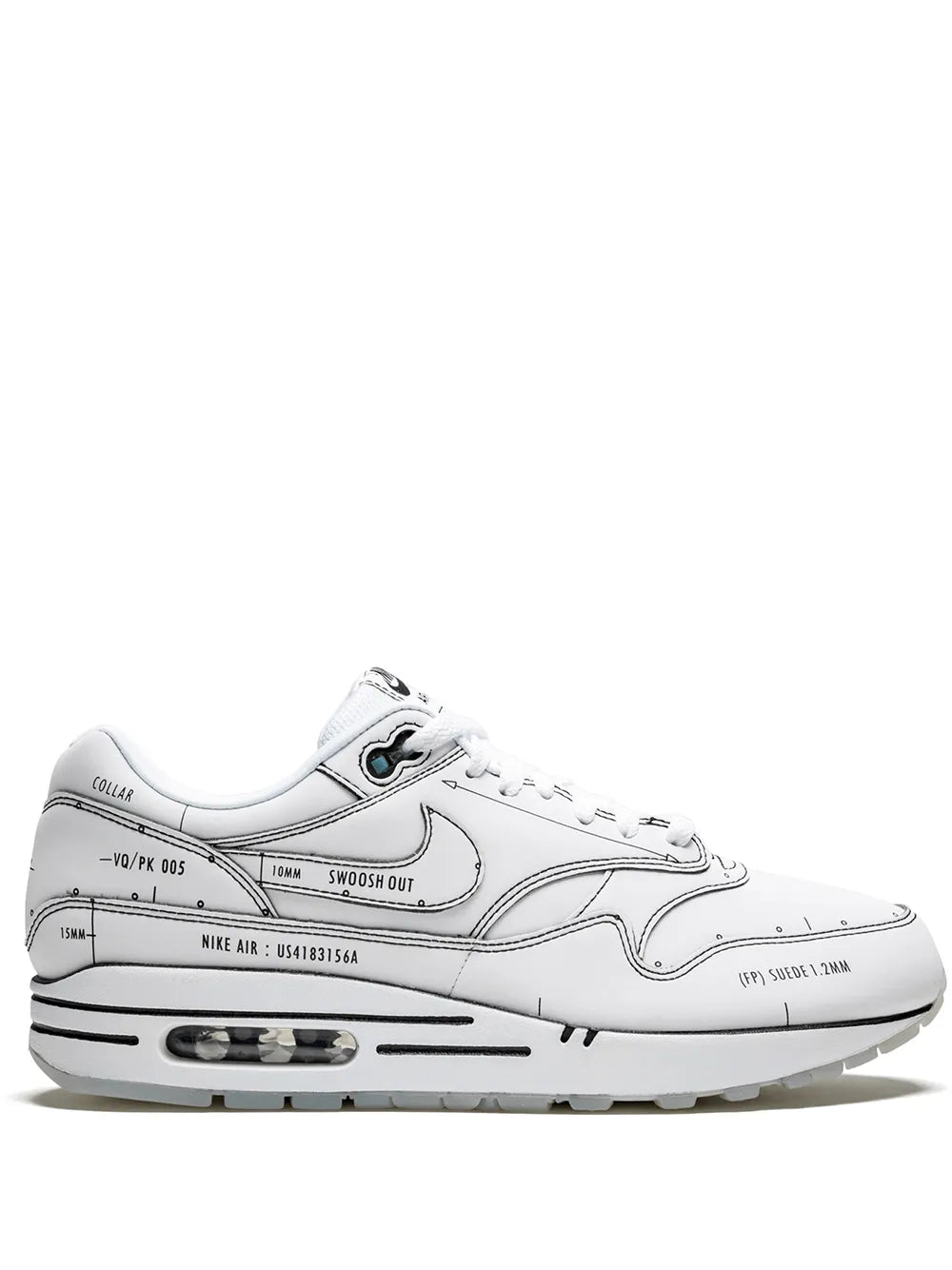 Nike Air Max 1 "Sketch Schematic" sneakers