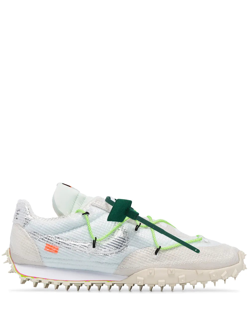 Nike X Off-White Waffle Racer SP "Electric Green" sneakers