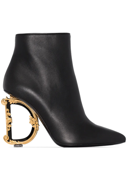 Dolce & Gabbana Baroque DG 105mm ankle boots