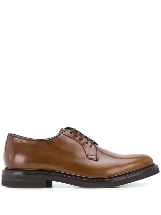 Brunello Cucinelli Cordovan derby shoes