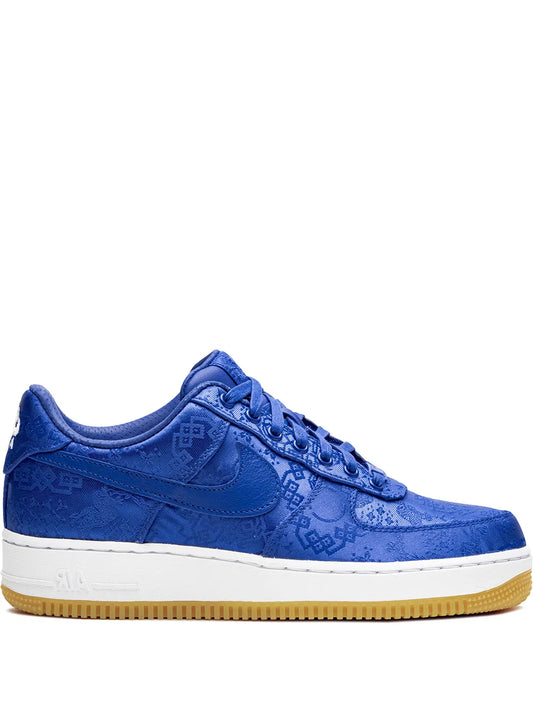 Nike x CLOT Air Force 1 PRM "Blue Silk" sneakers
