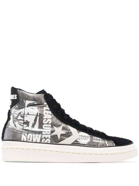 Converse x Pleasures Pro Leather Mid sneakers