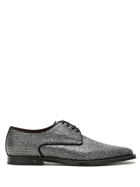 Dolce & Gabbana Millennials metallic Derby shoes