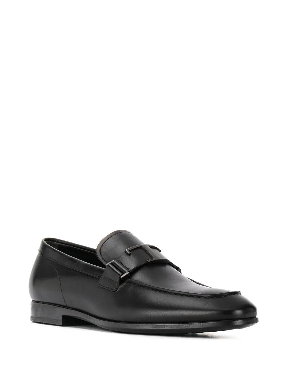 Tod's T logo leather loafers