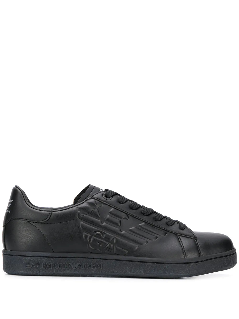 Ea7 Emporio Armani embossed logo sneakers