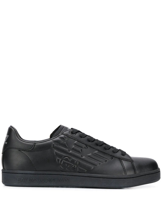 Ea7 Emporio Armani embossed logo sneakers