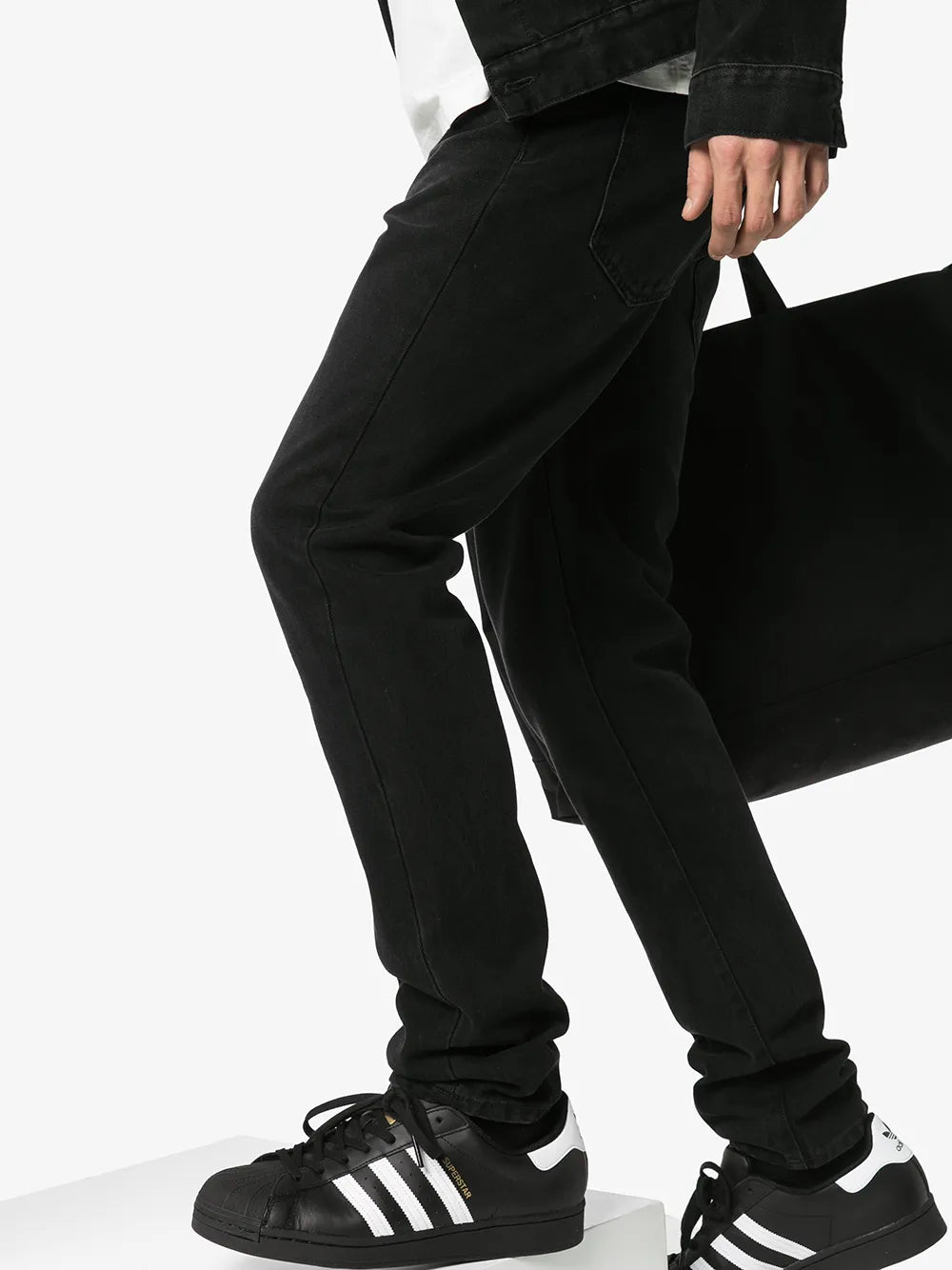 adidas Superstar "Black/White" low-top sneakers