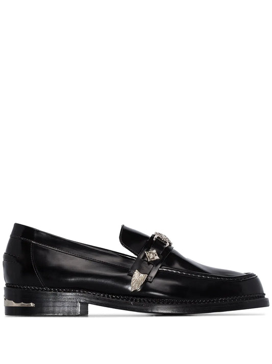 Toga Virilis buckled strap loafers