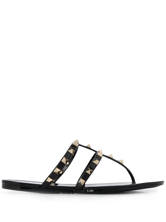 Valentino Garavani Rockstud thong slides