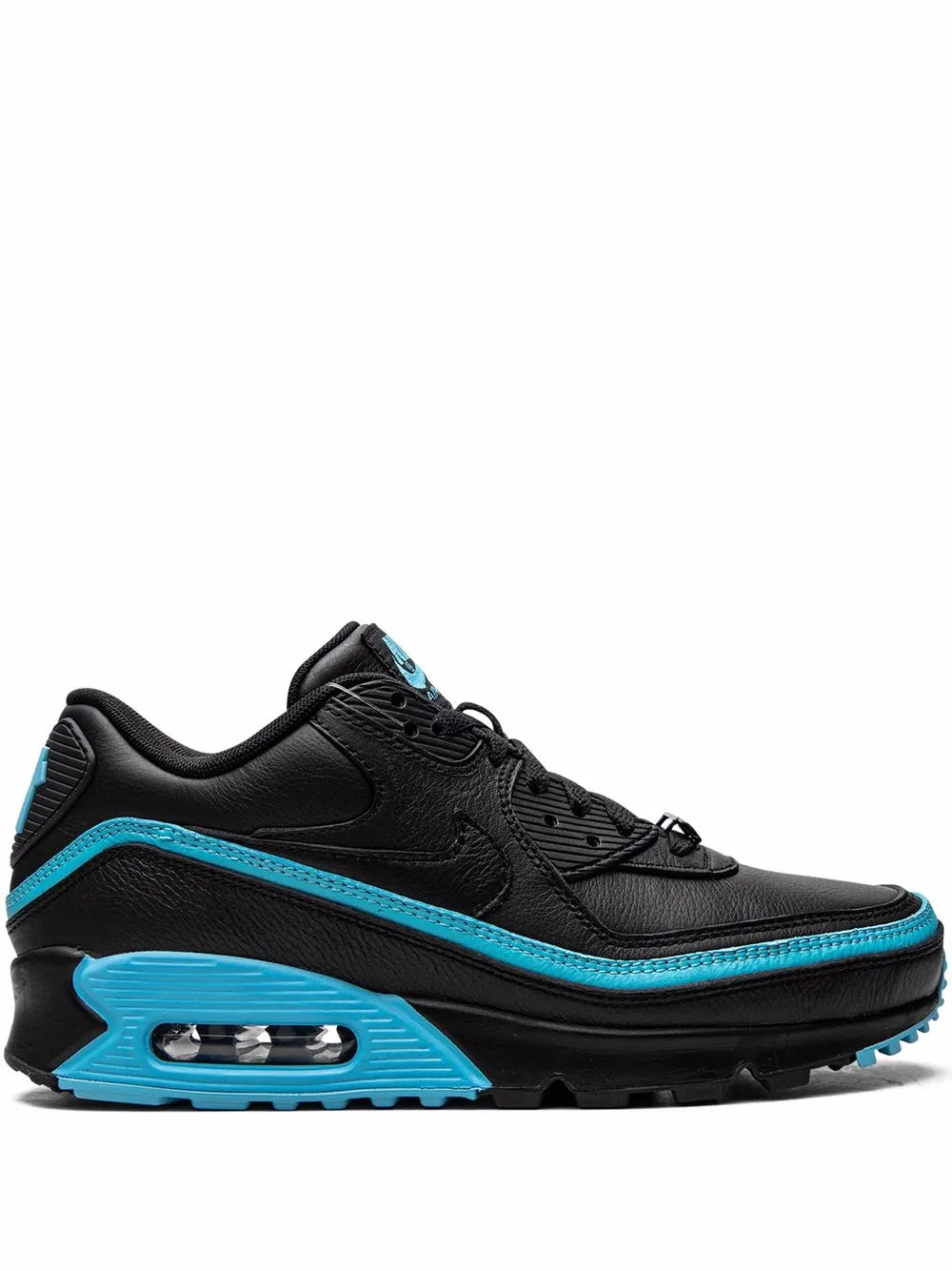 Nike x Undefeated Air Max 90 "Black/Blue Fury" sneakers