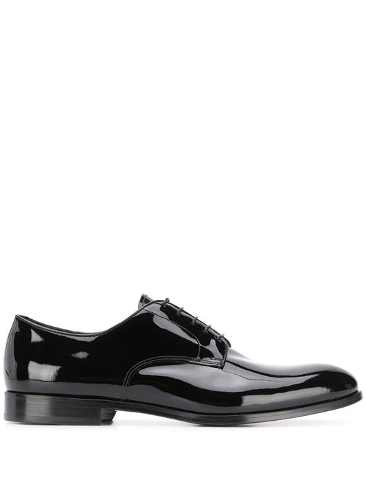 Doucal's patent Derby shoes