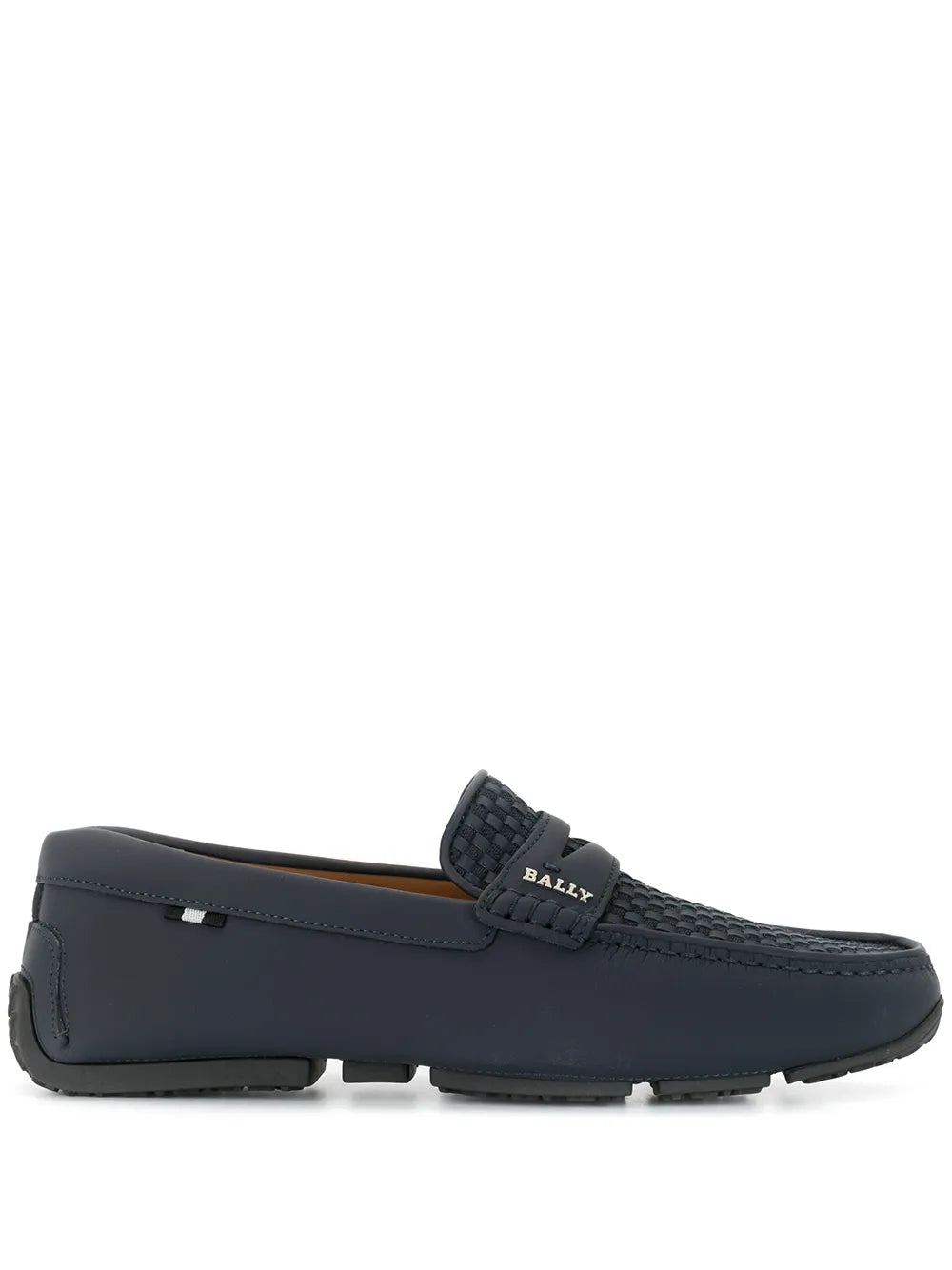 Bally woven mesh driving shoes