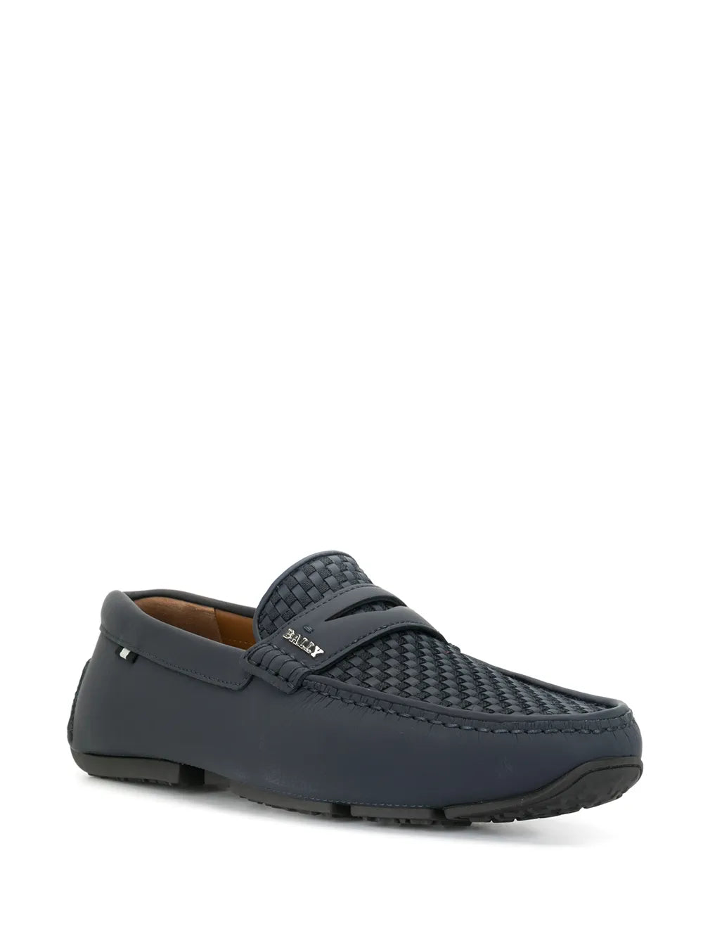 Bally woven mesh driving shoes