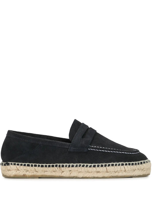 Manebi Hamptons collapsible-heel loafer espadrilles