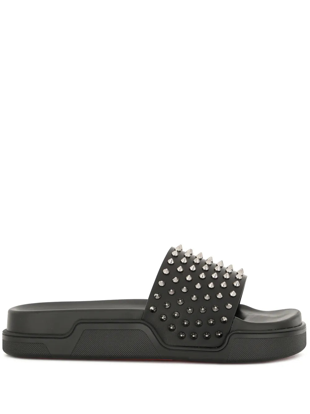Christian Louboutin studded slides