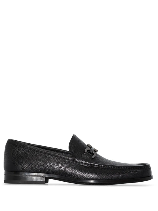 Ferragamo Gancini-plaque mocassin loafers