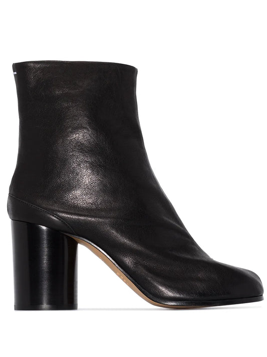 Maison Margiela Tabi 80mm leather ankle boots