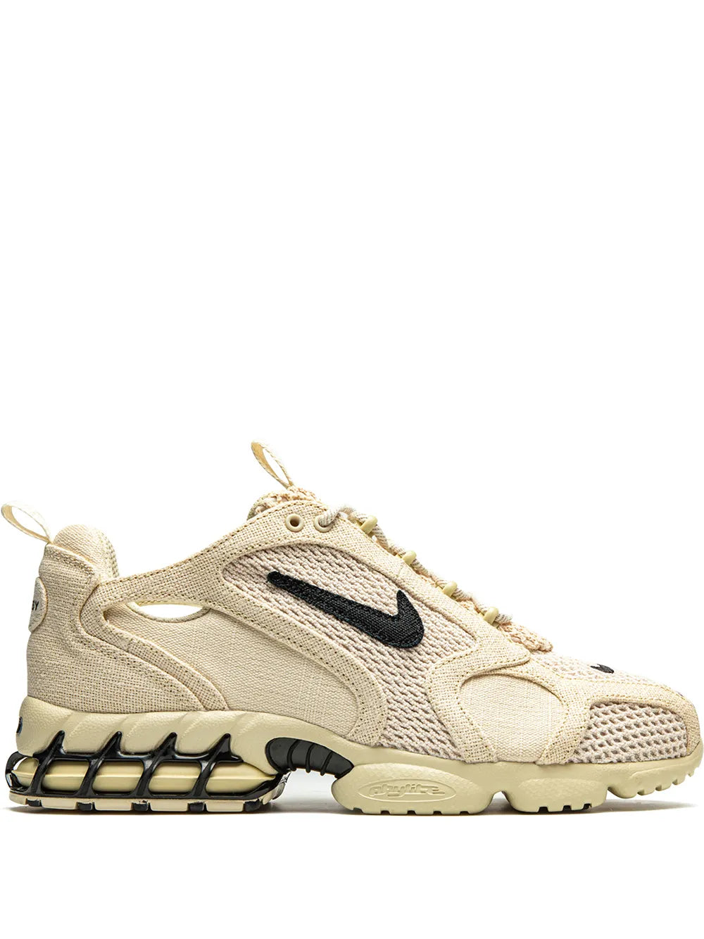 Nike x Stüssy Air Zoom Spiridon Caged "Fossil" sneakers