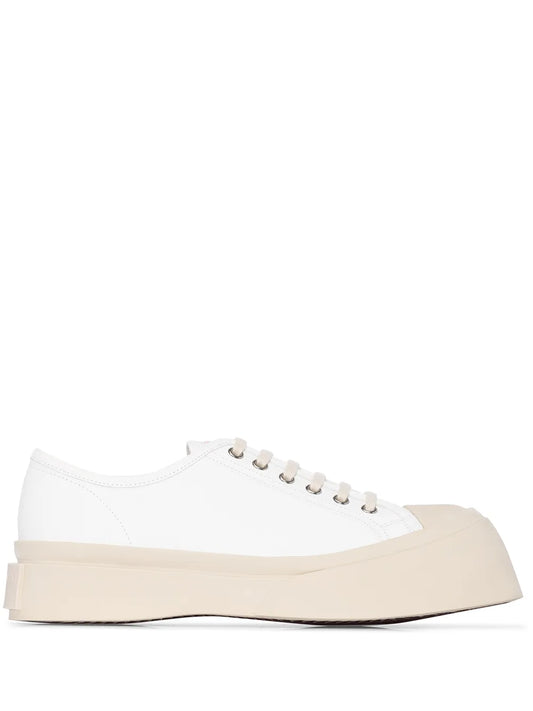 Marni Pablo leather lace-up sneakers