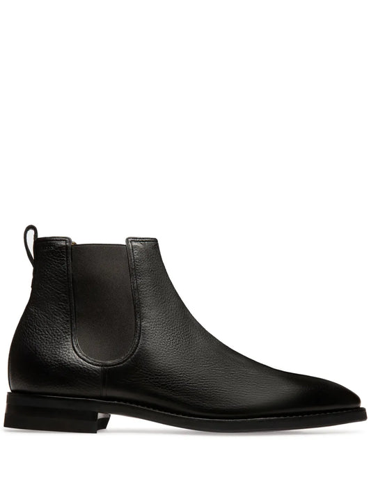 Bally Scavone grained-leather ankle boots