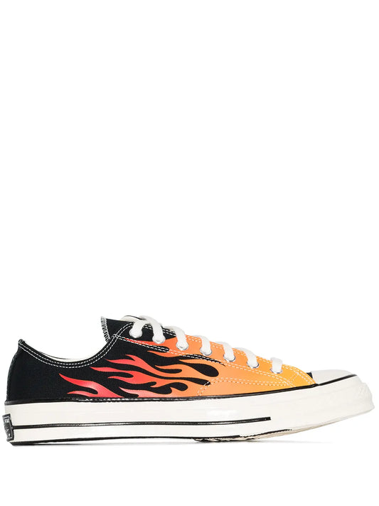 Converse Chuck 70 Ox "Flames - Black" sneakers