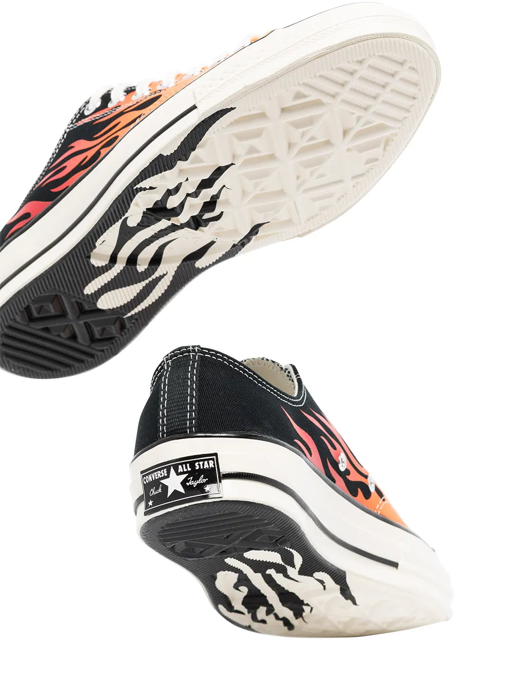 Converse Chuck 70 Ox "Flames - Black" sneakers