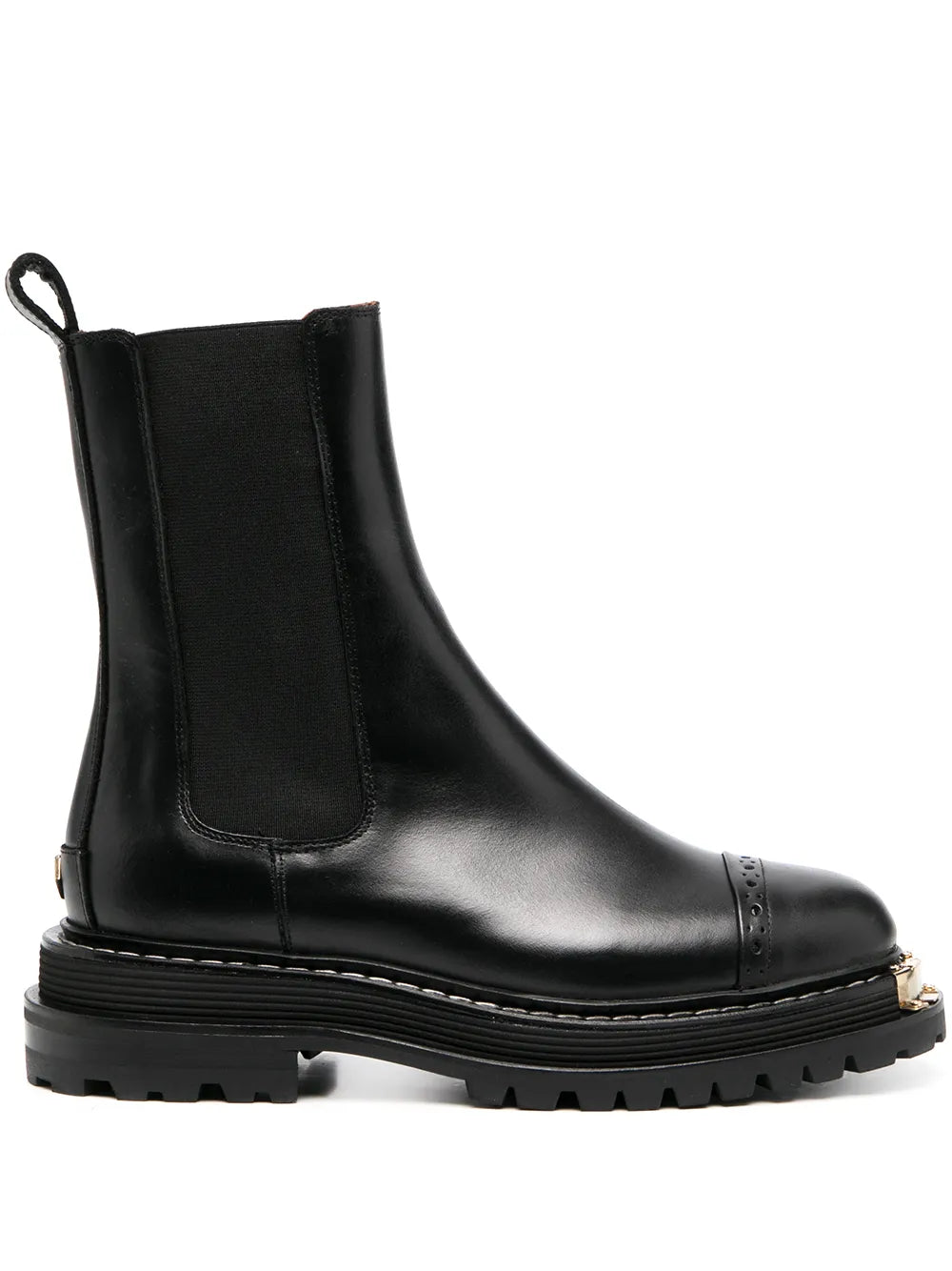SANDRO mid-calf leather boots