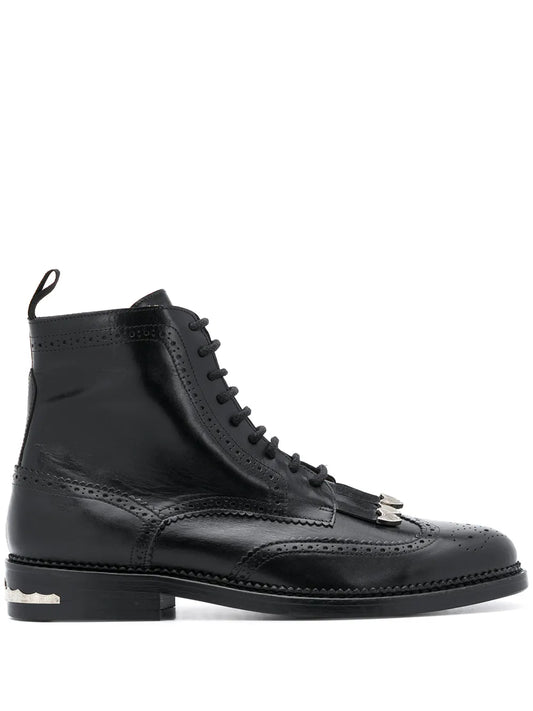 Toga Virilis fringed ankle boots