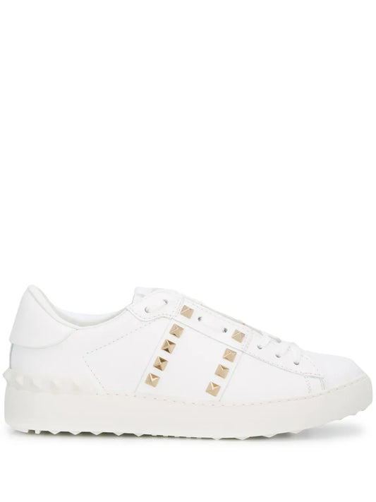 Valentino Garavani Rockstud Untitled leather sneakers