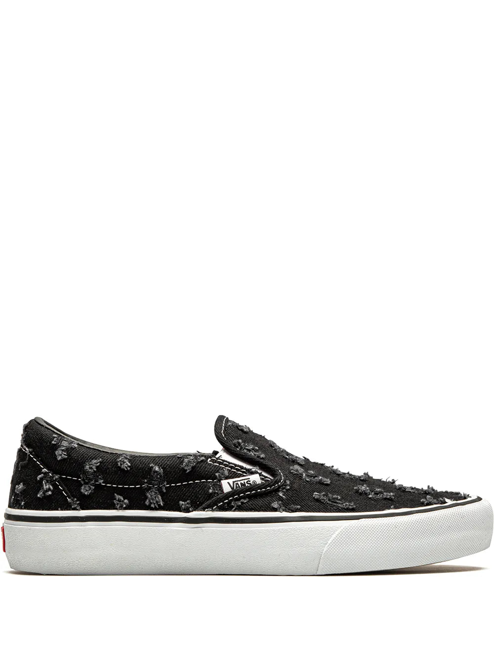 Vans x Supreme Slip-On Pro "Black Hole Punch Denim" sneakers
