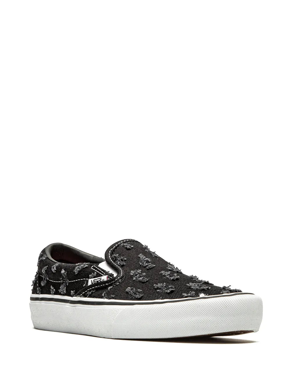 Vans x Supreme Slip-On Pro "Black Hole Punch Denim" sneakers