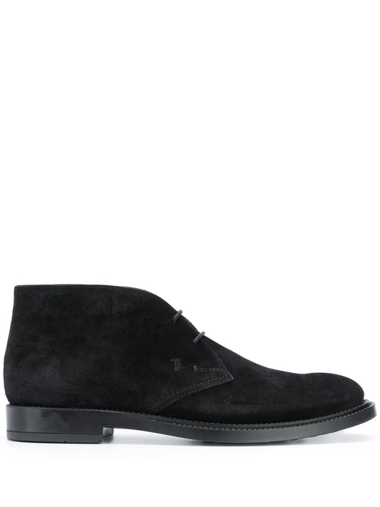 Tod's monogram-stamp desert boots