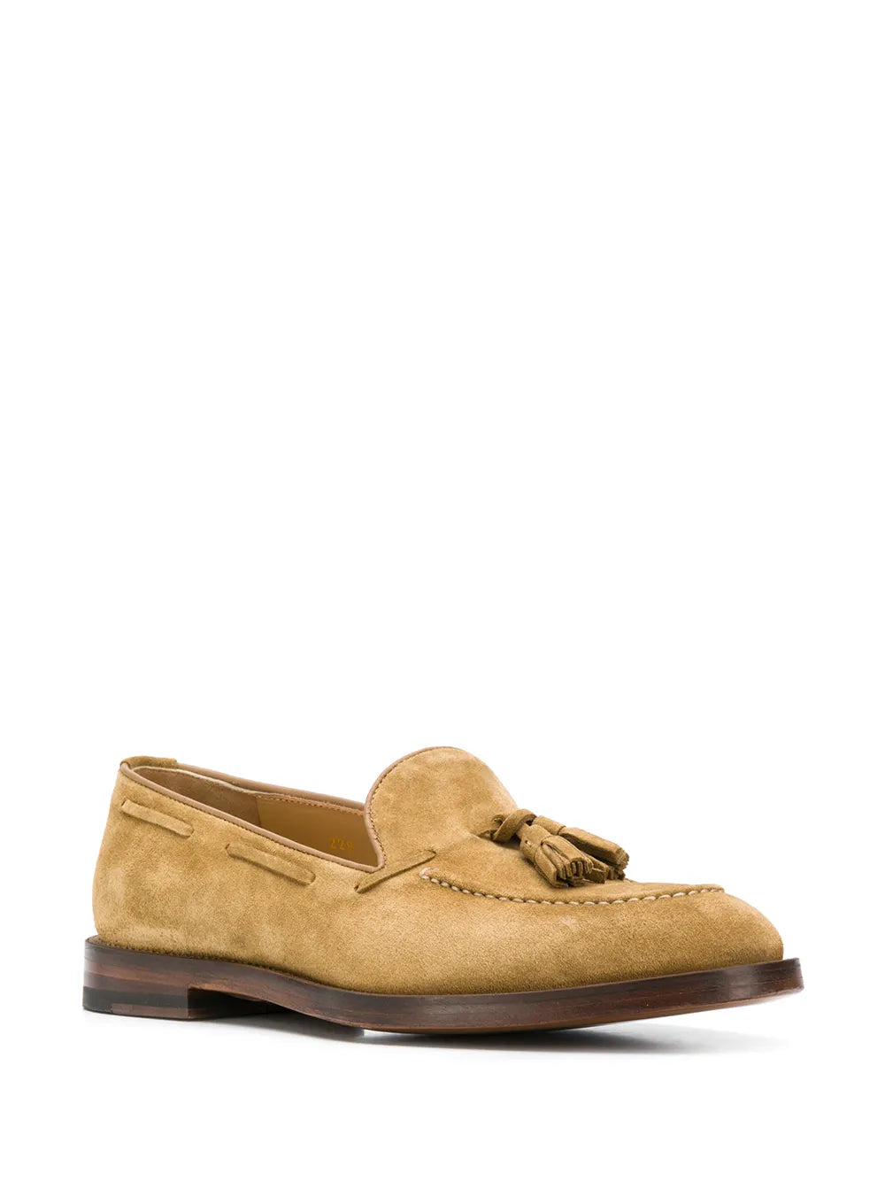 Scarosso x WM Brown William suede loafers