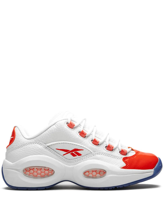Reebok Question Low "Patent Vivid Orange" sneakers