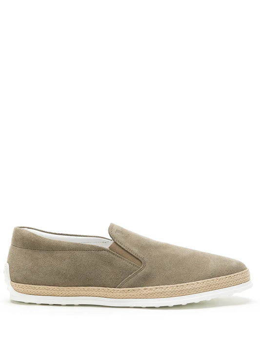 Tod's panelled slip-on sneakers