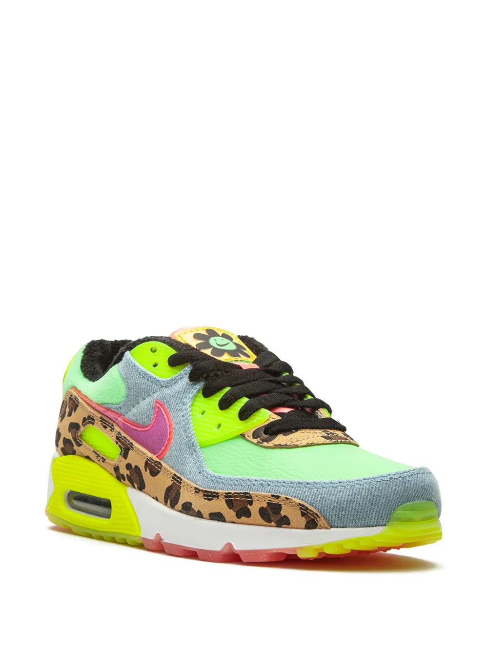 Nike Air Max 90 LX "Denim Leopard Print" sneakers