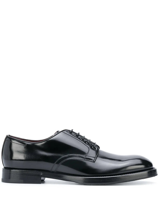 Dolce & Gabbana brushed leather derby shoes