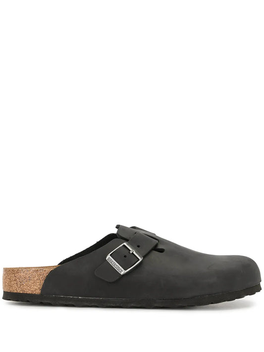 Birkenstock Boston side buckle slippers 