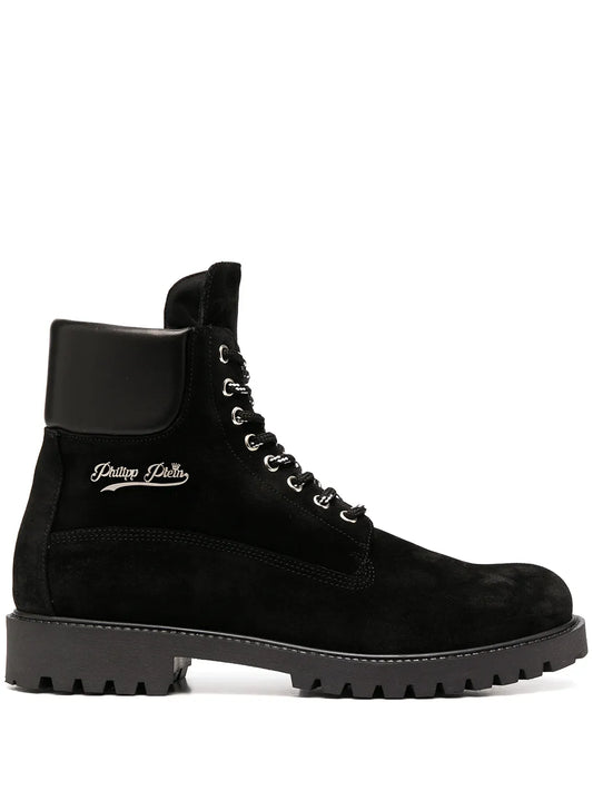 Philipp Plein suede ankle boots