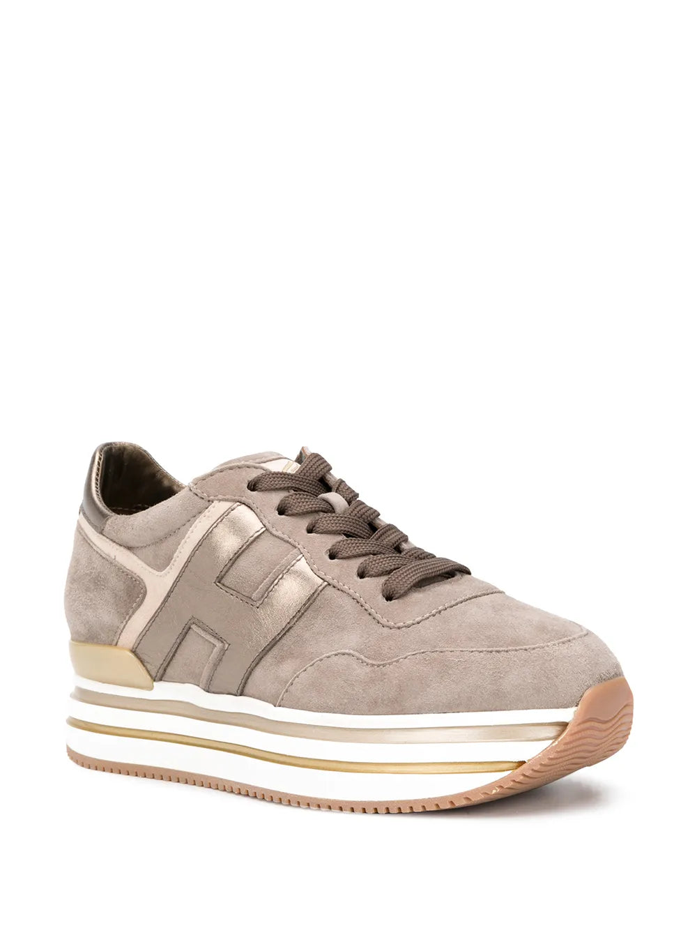 Hogan lace-up platform sneakers